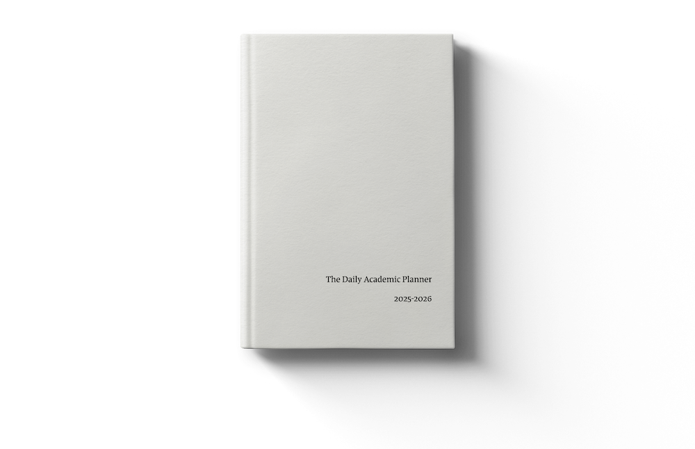 3‑D mock‑up of The Daily Academic Planner